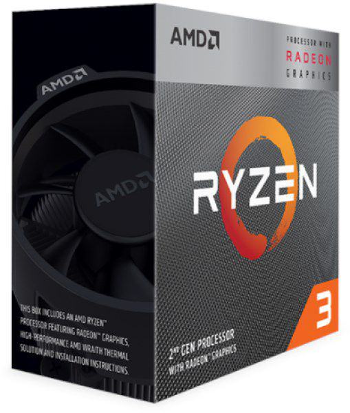 AMD RYZEN 3 3200G AM4 3.6-4GHZ YD3200C5FHBOX
